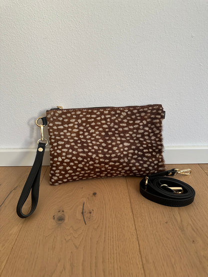 TEJA - pochette cavallino con tracolla