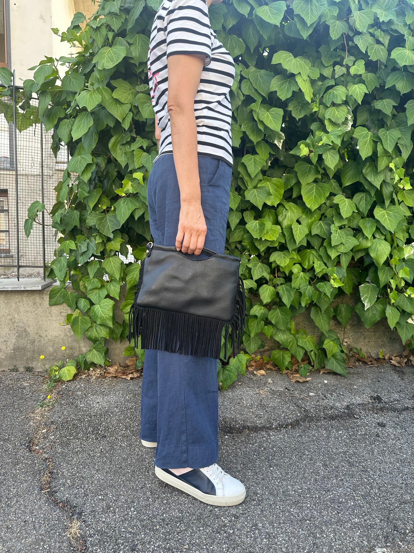 CLEO small- Vera pelle e frange