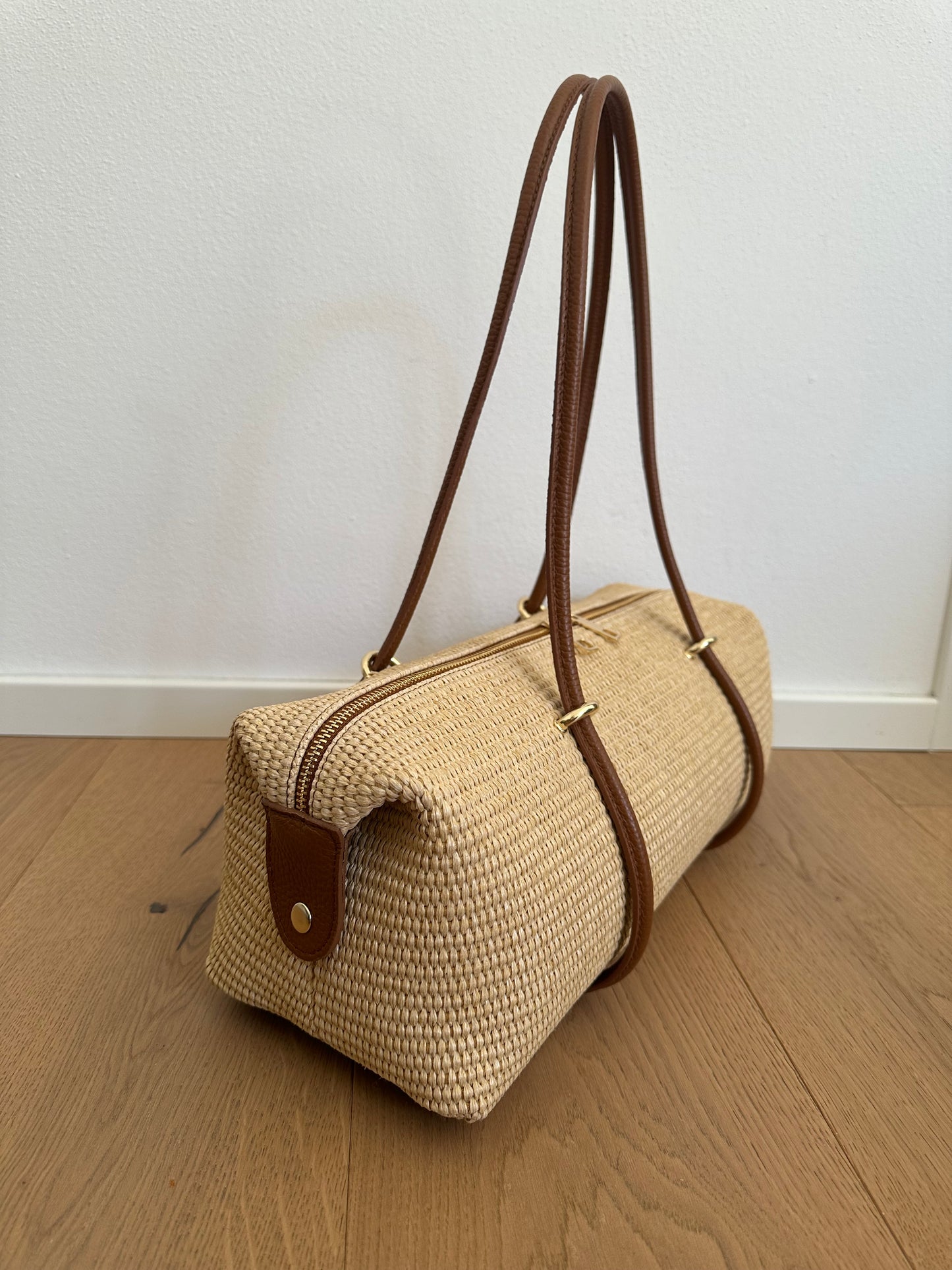 OLGA- bauletto in rafia