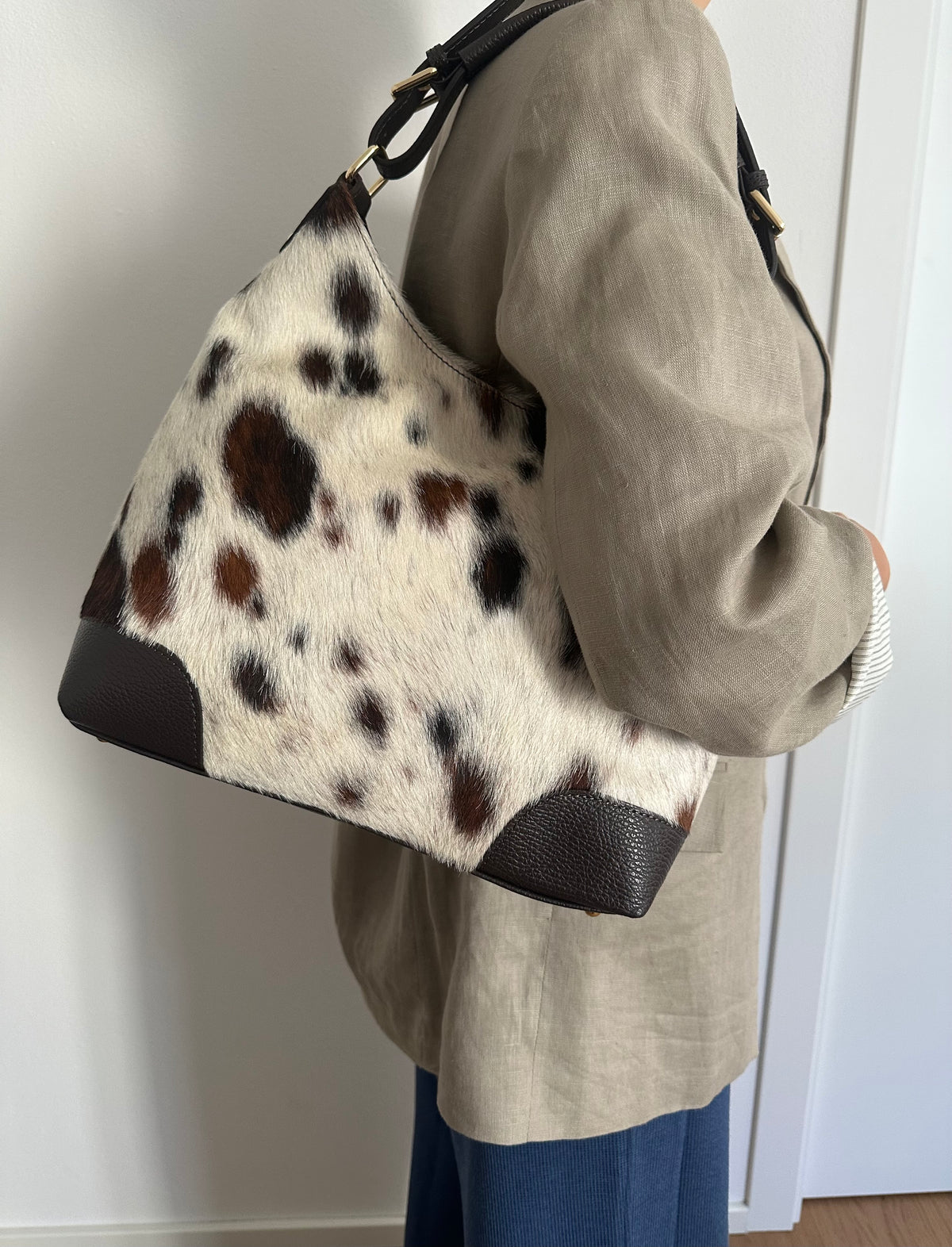 MELANIA cavallino- borsa a spalla
