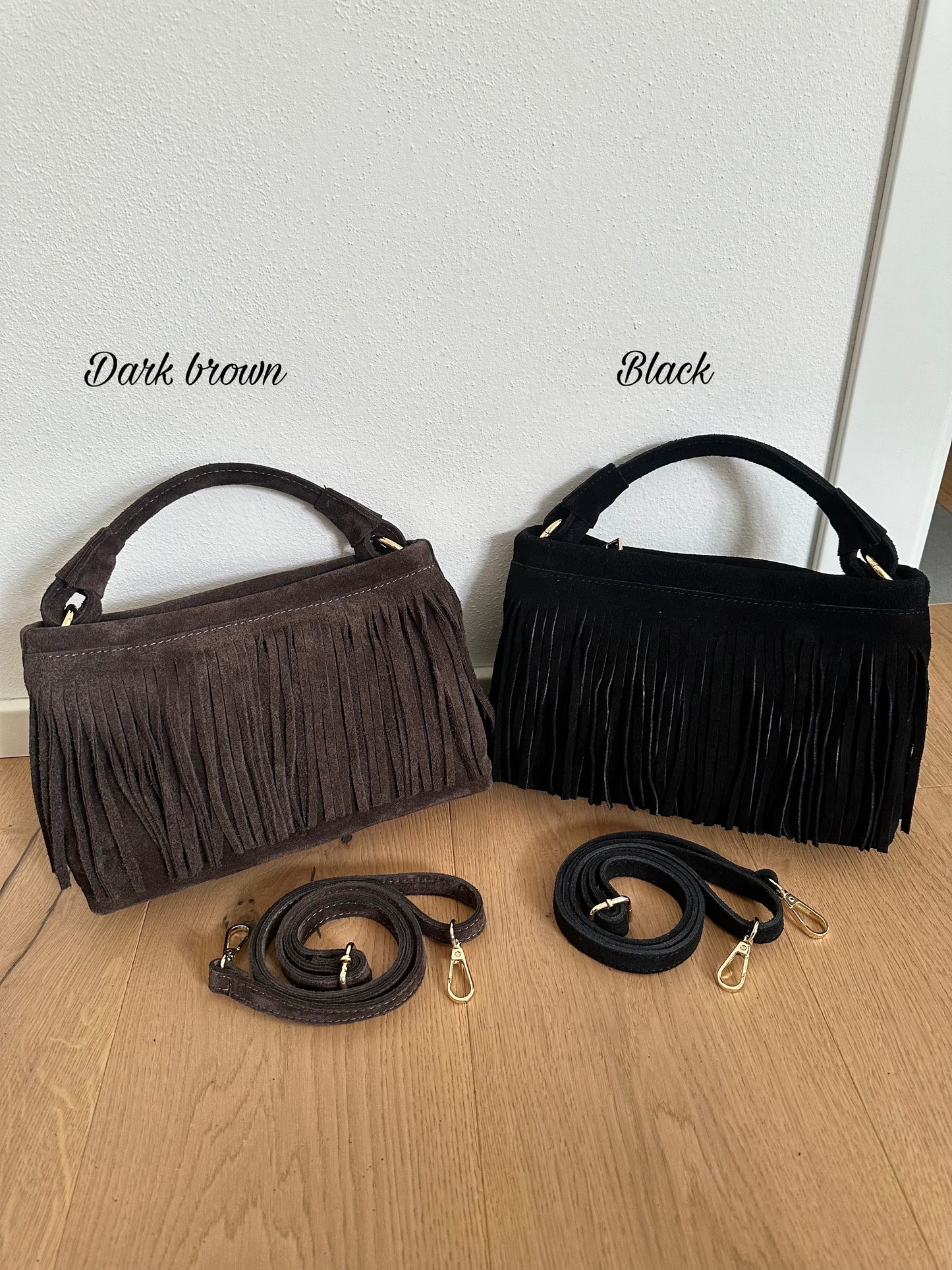 MAJE - frange suede