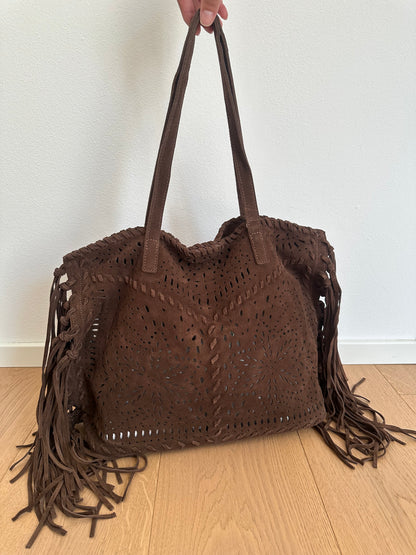 FARAH SUEDE- frange