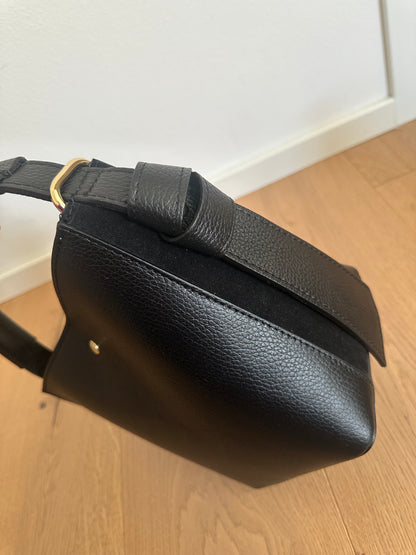 JASMIN bucket - pelle e suede