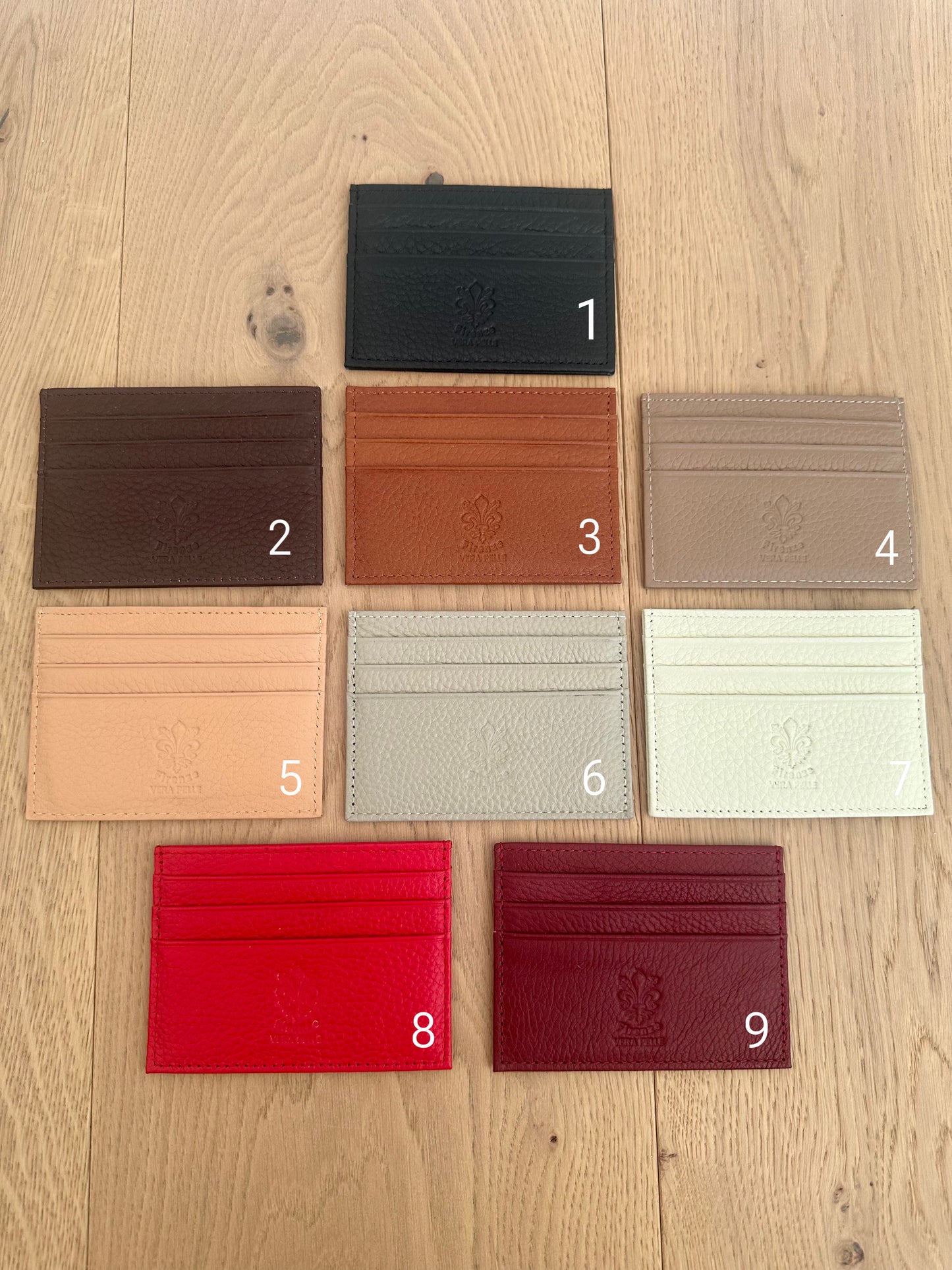 Porta carte/ cardholder - vera pelle