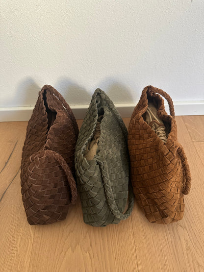 ROSY SMALL suede- shoulder bag