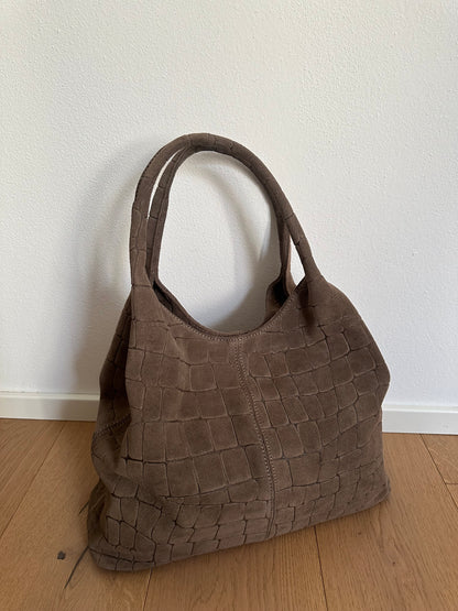 THEA - suede stampa coccodrillo