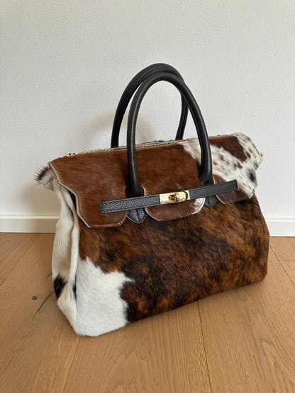 CHARLOTTE LARGE cavallino- con tracolla
