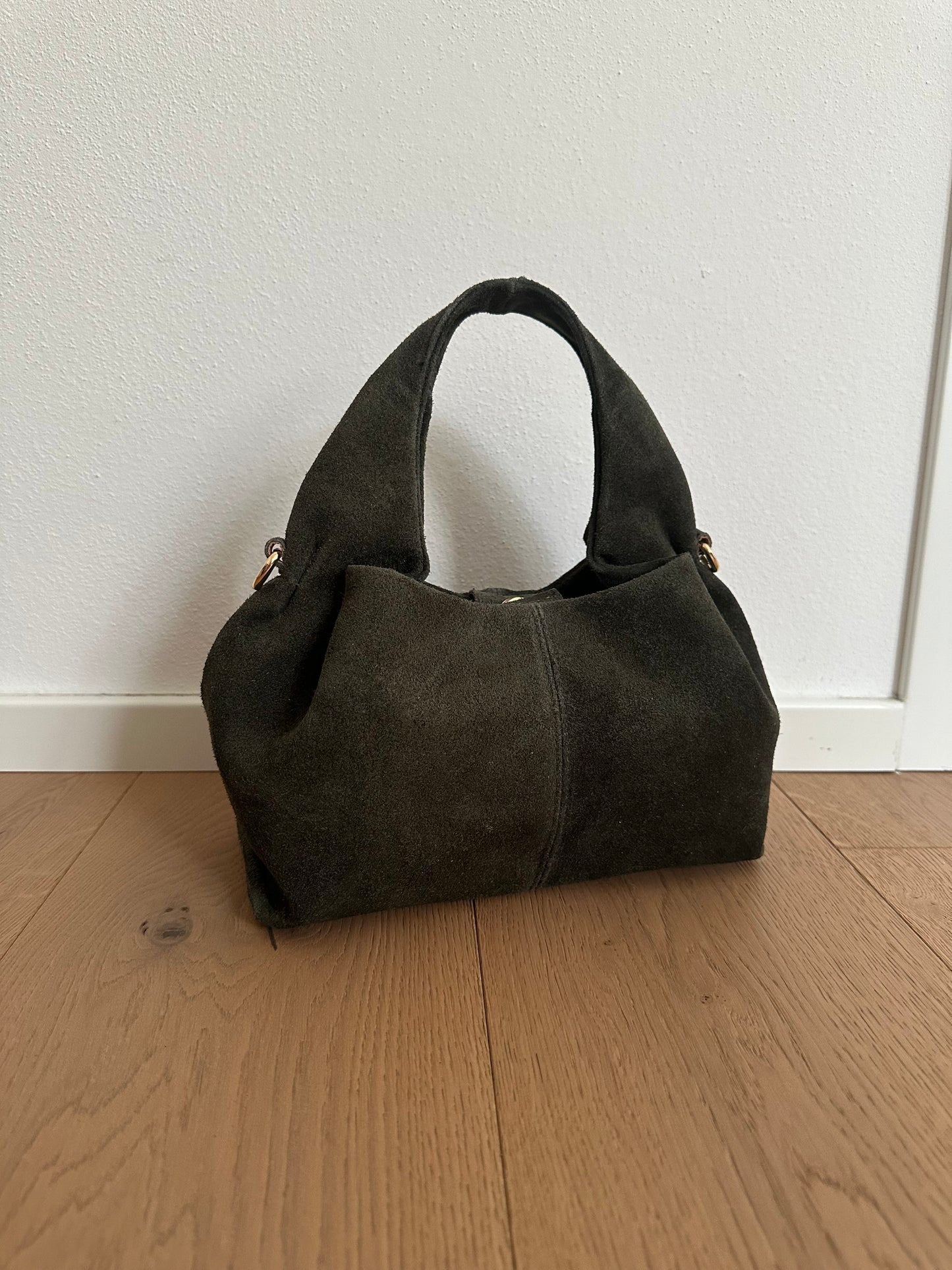 ZOE suede- Borsa a mano con tracolla