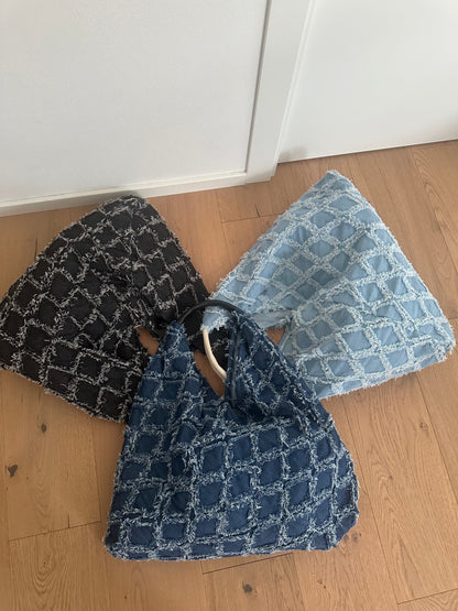 MAXI BORSA ASIA - SACCA DENIM