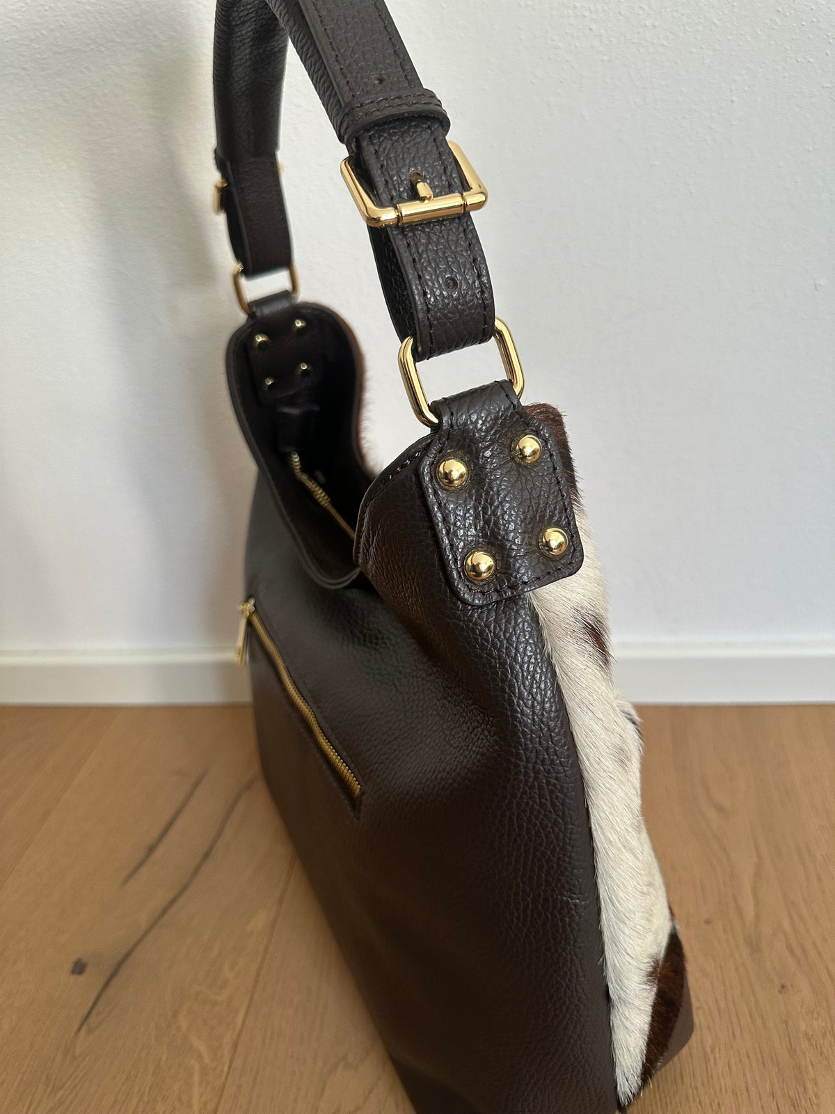 MELANIA cavallino- borsa a spalla