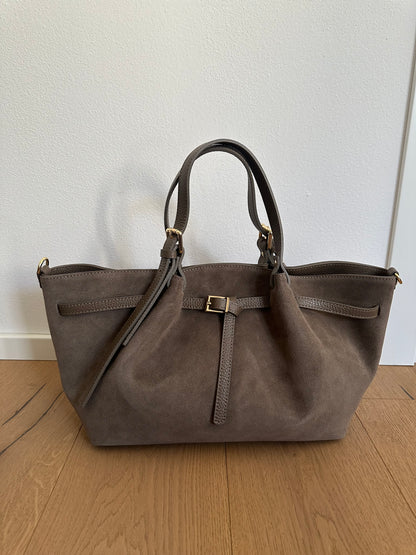 NIKY - borsa a spalla camoscio