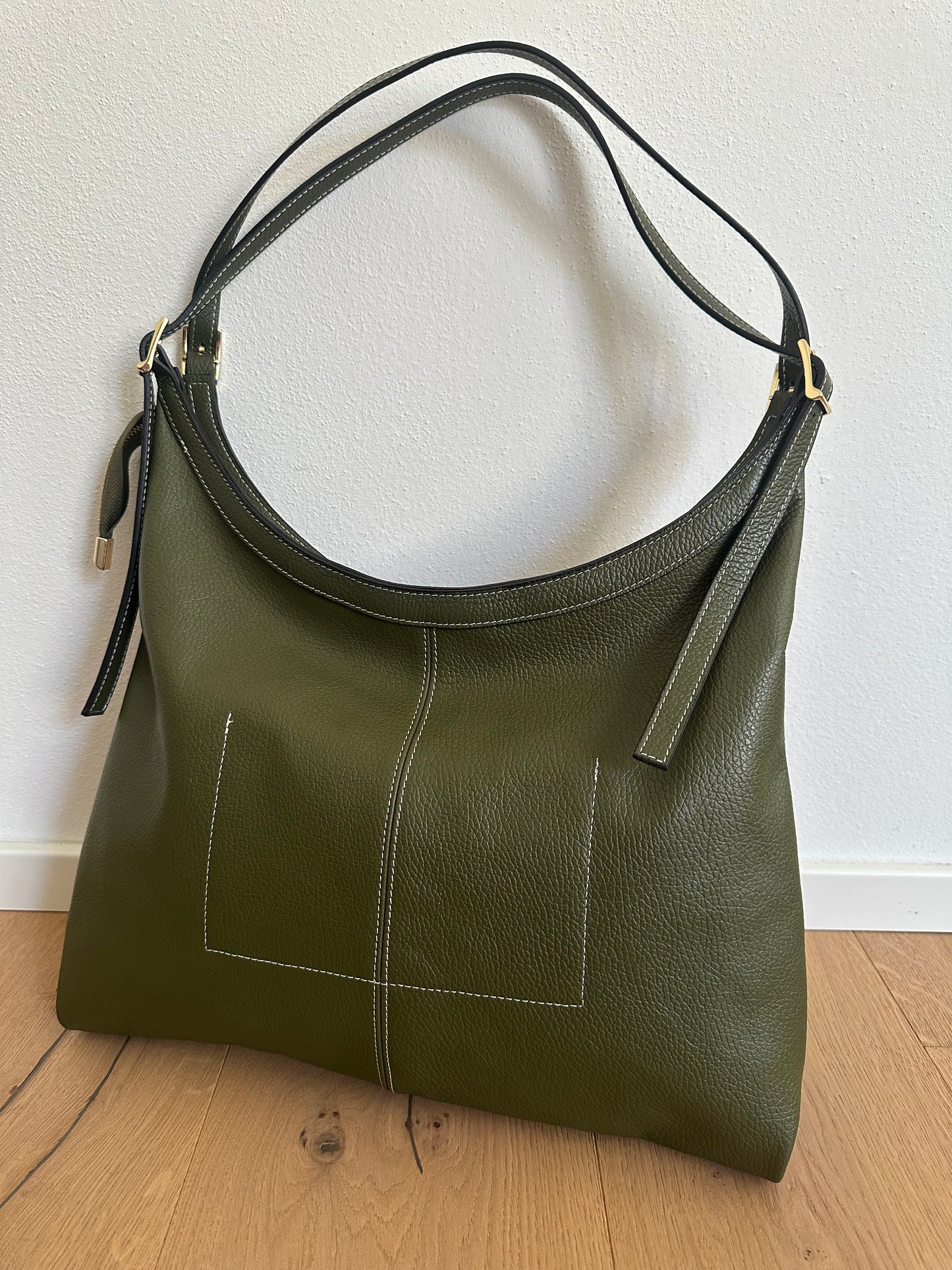 LIDIA hobo- Vera pelle