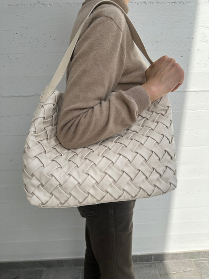 NAMI- borsa a spalla intrecciata