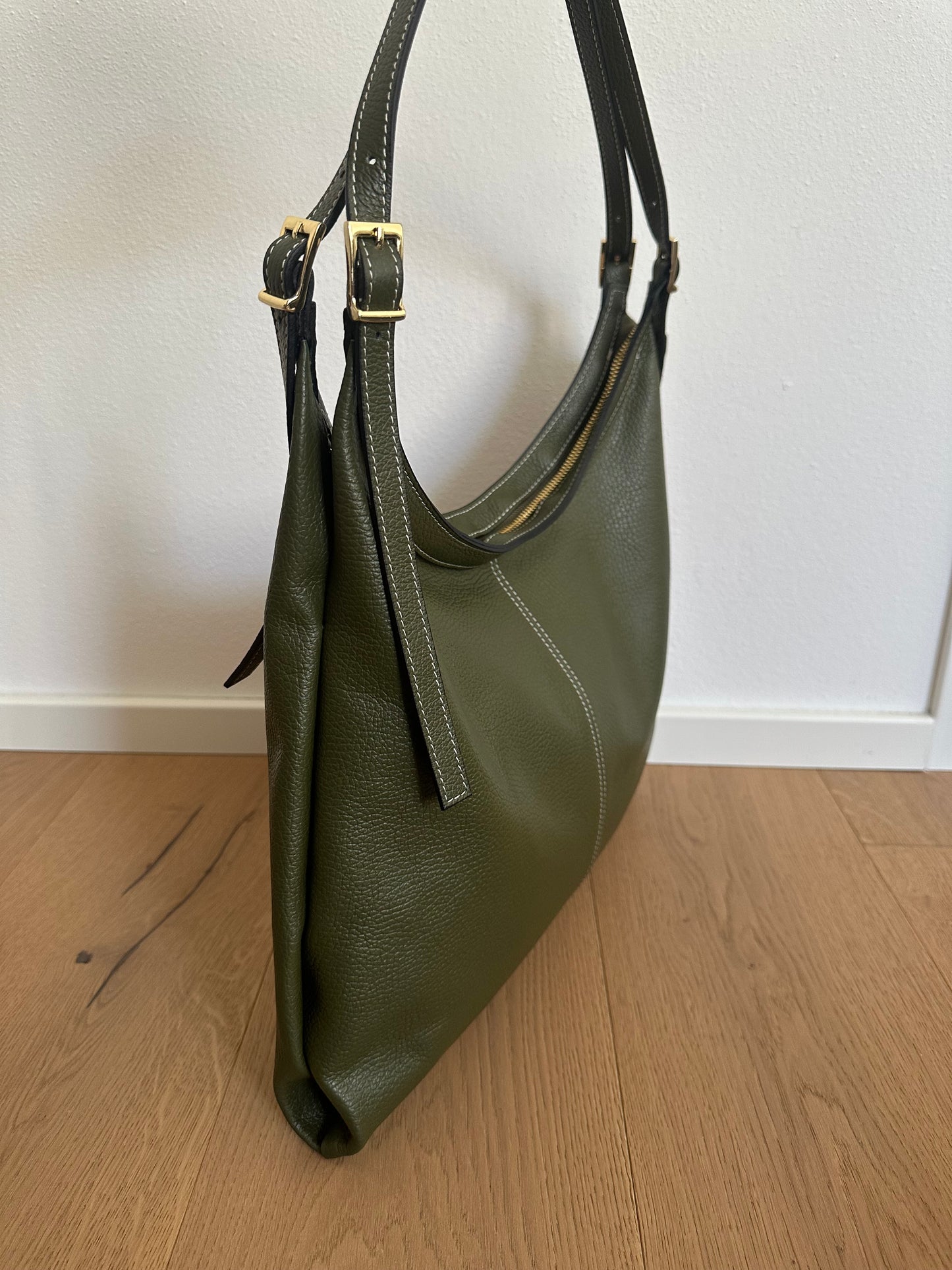 LIDIA hobo- Vera pelle