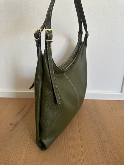 LIDIA hobo- Vera pelle