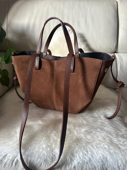 DAPHNE suede - tote bag