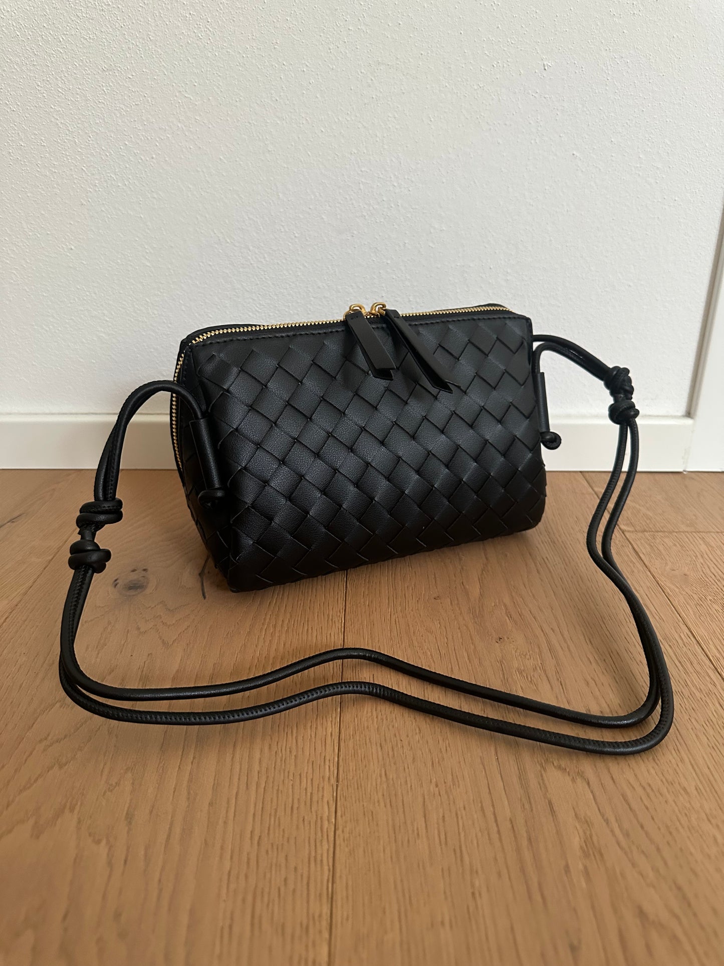 AMBRE large - Vera pelle intrecciata