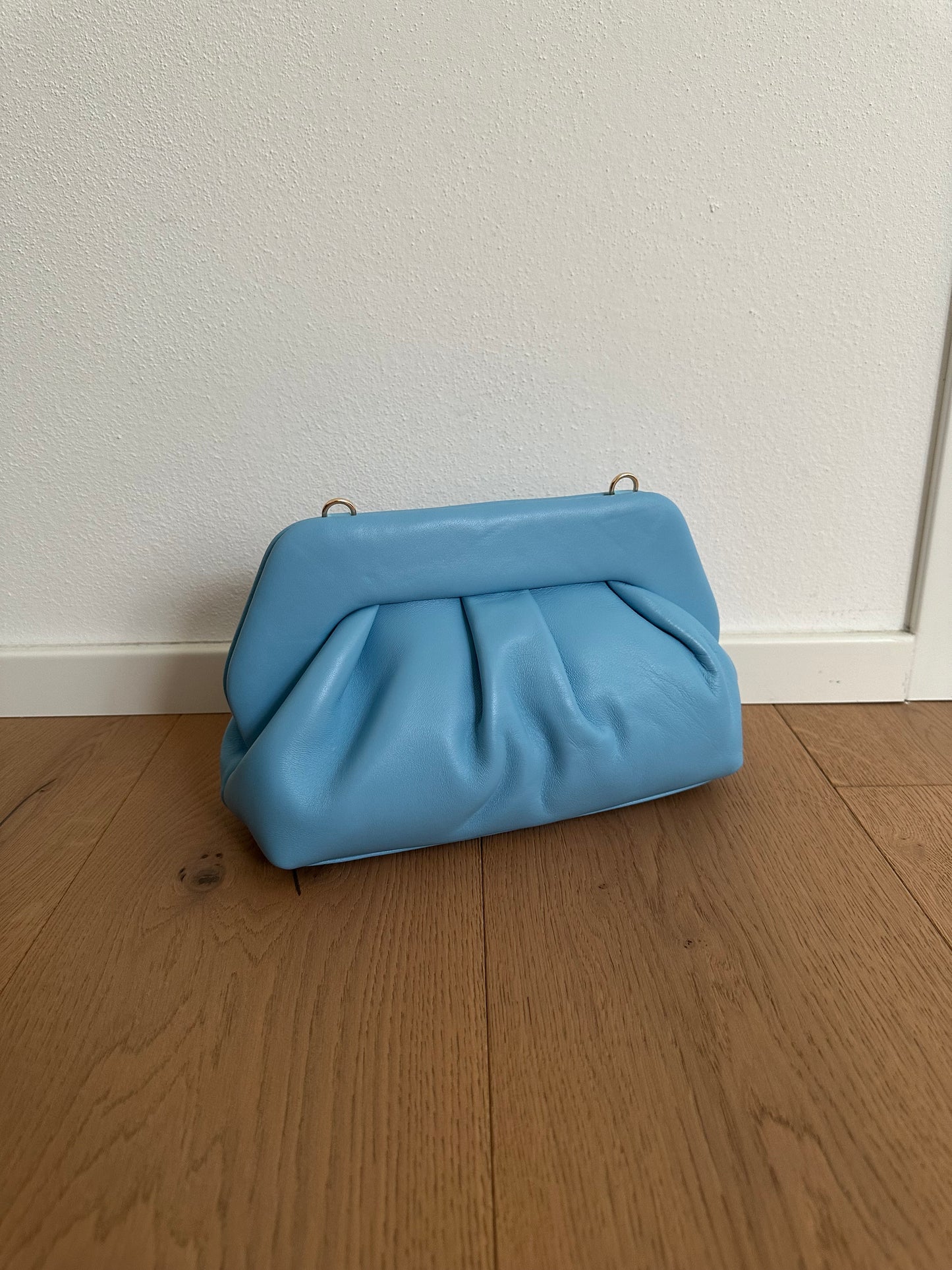CANDY clutch- Vera pelle