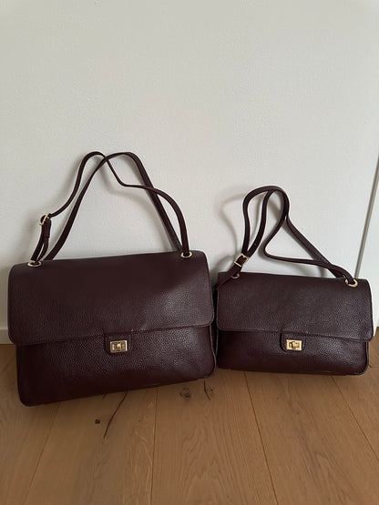 ANNABEL medium Vera pelle- borsa a spalla