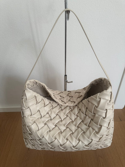 NAMI- borsa a spalla intrecciata