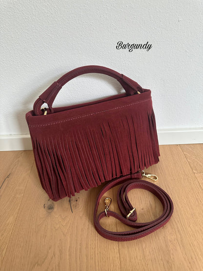 MAJE - frange suede