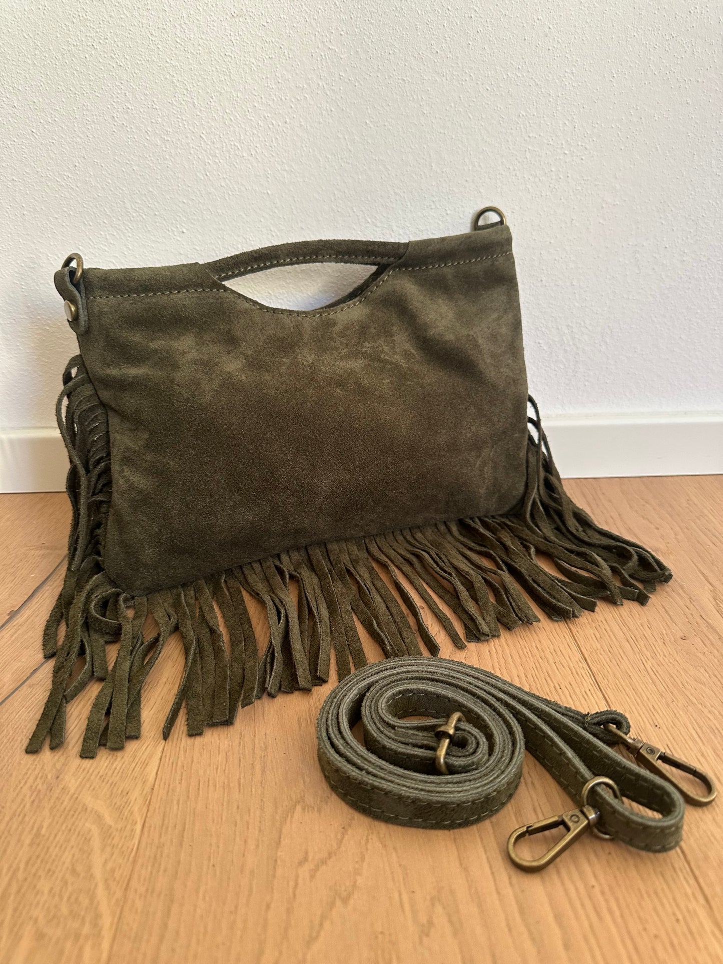 CLEO - suede e frange