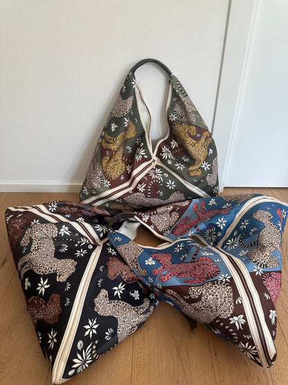 MAXI BORSA ASIA - SACCA TESSUTO