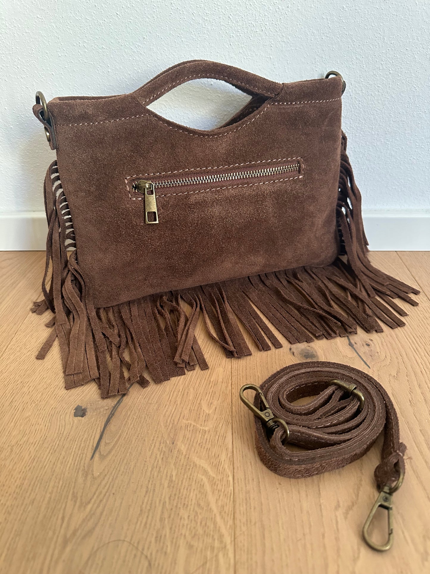 CLEO - suede e frange