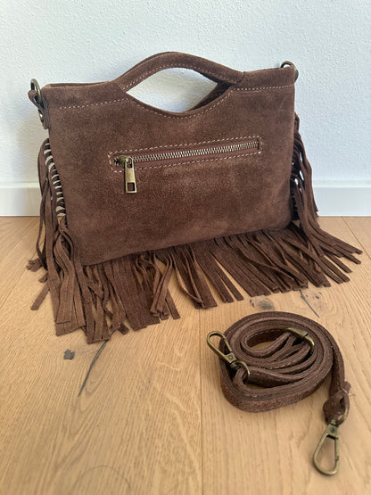 CLEO - suede e frange