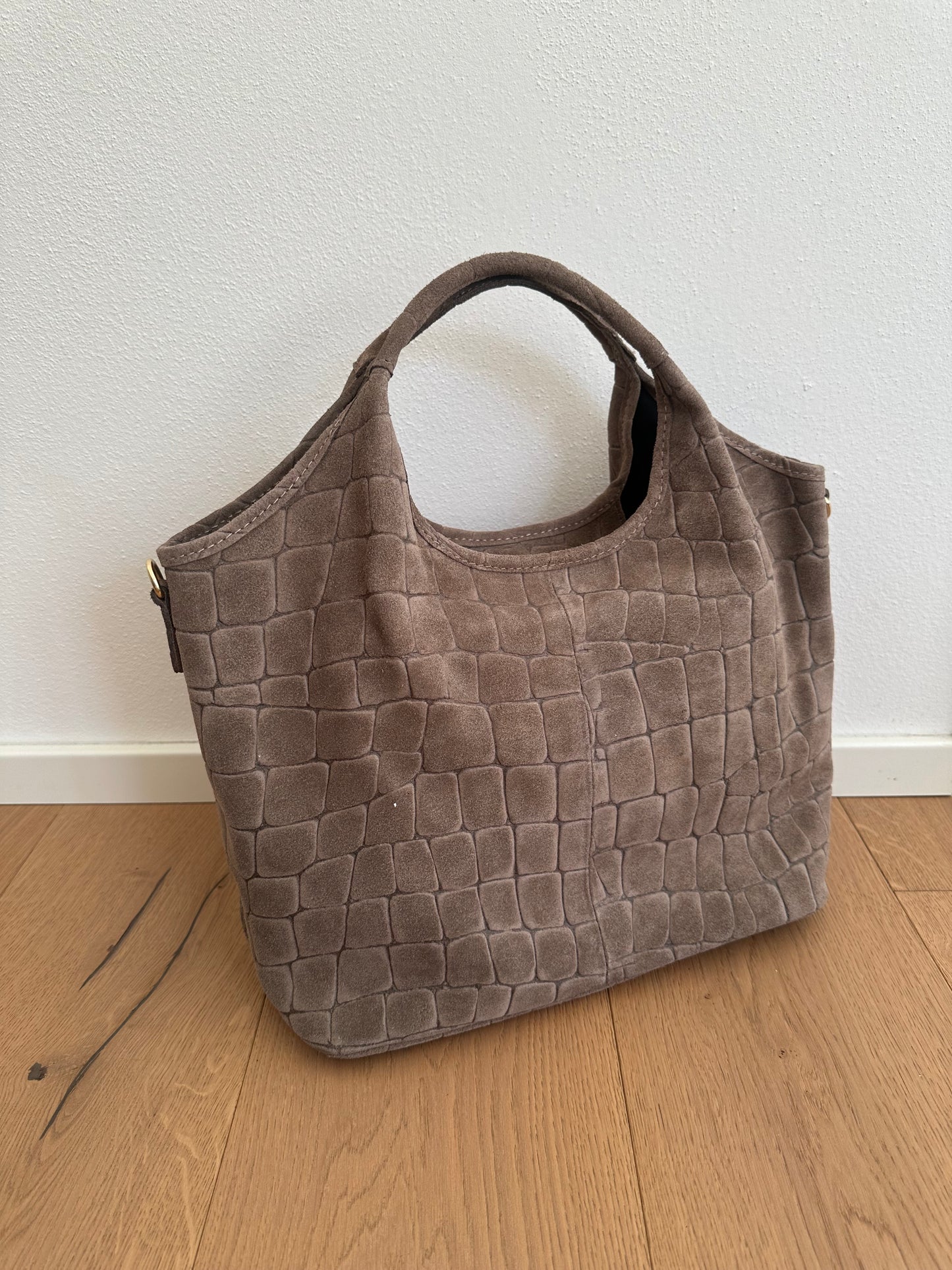 ESTELLE- suede coccodrillo
