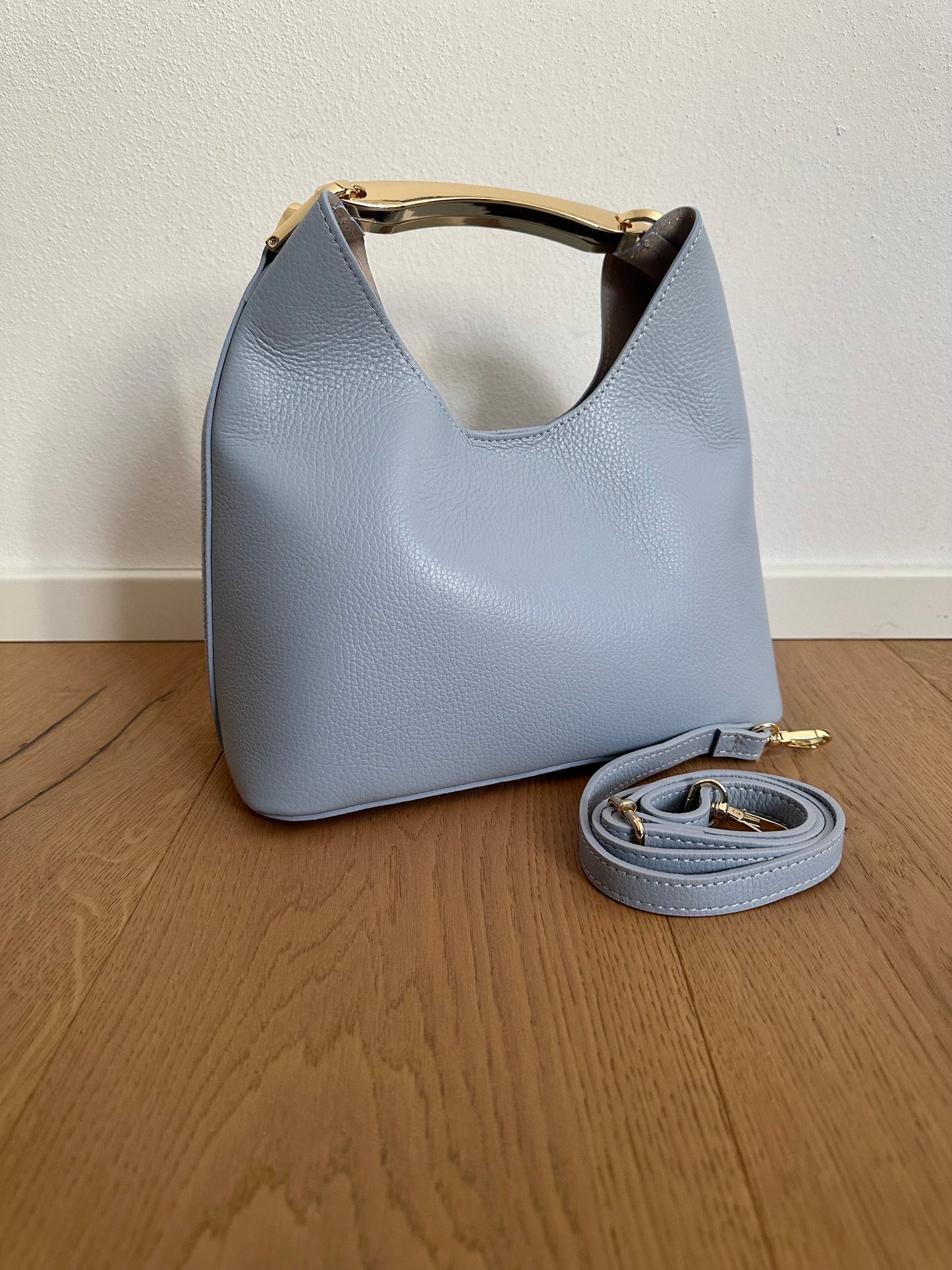 ALEX- borsa a mano, vera pelle