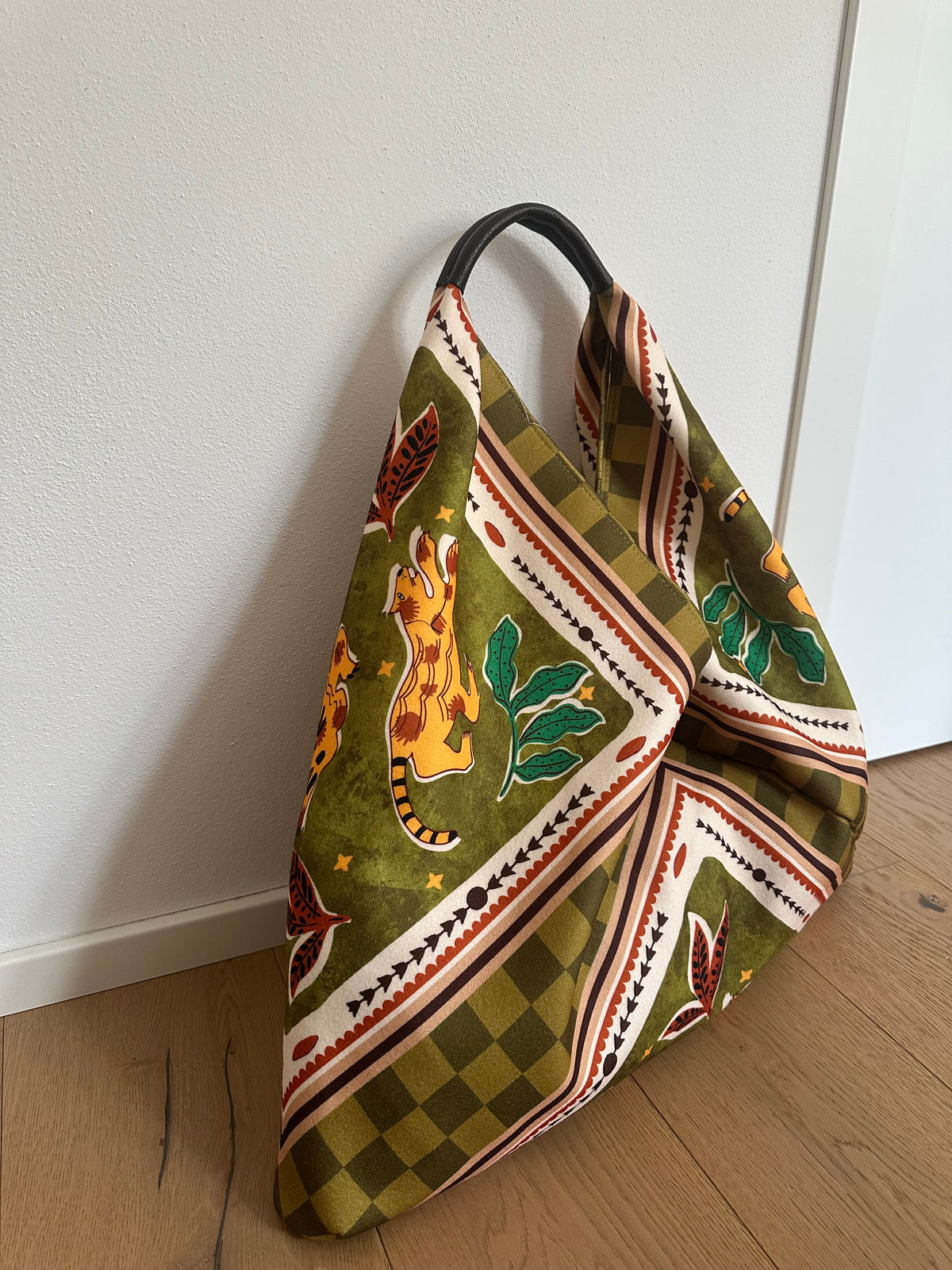 MAXI BORSA ASIA - SACCA TESSUTO