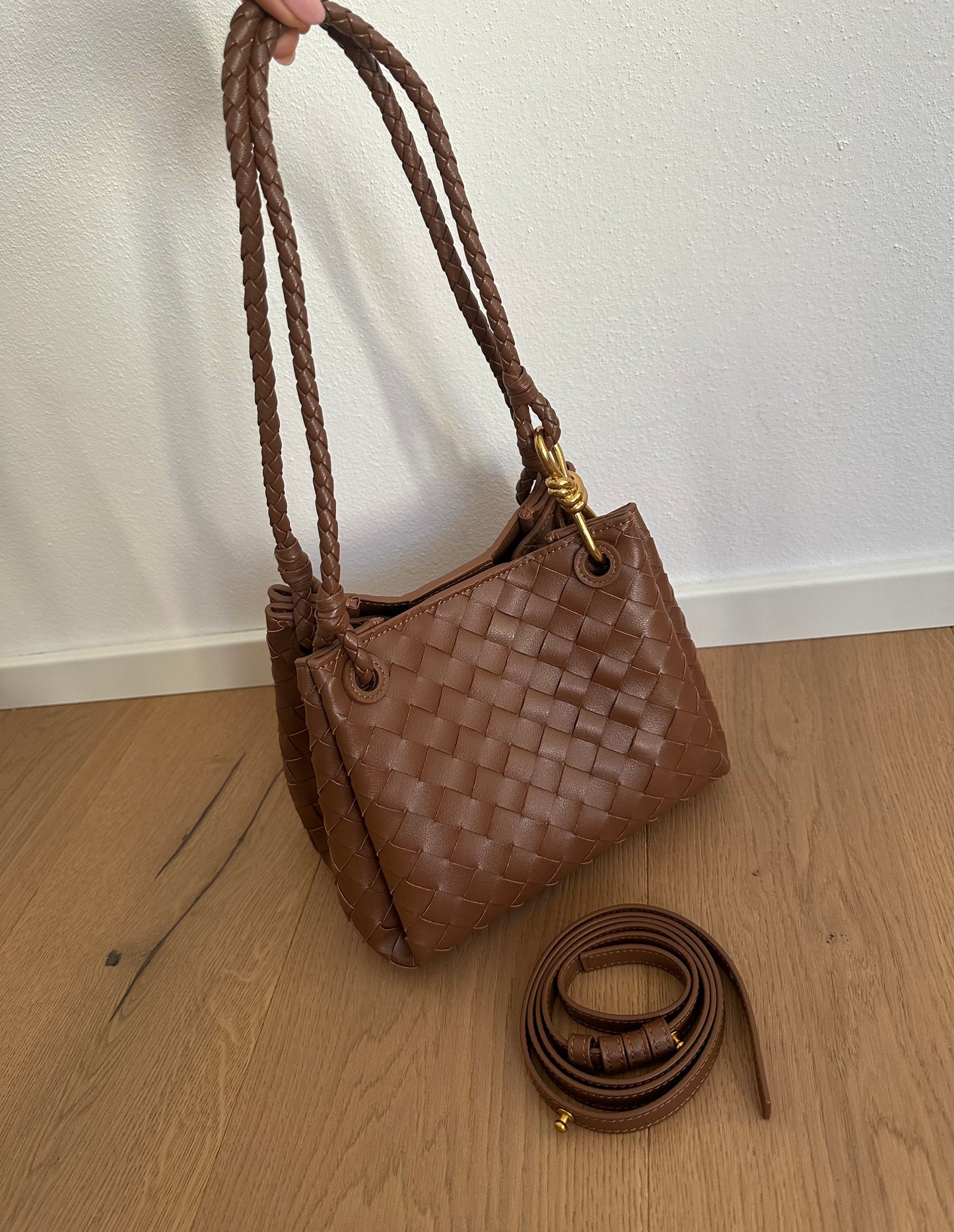 EMMA woven- Vera pelle