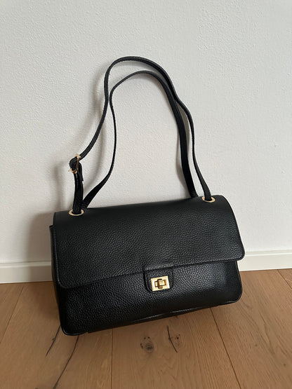 ANNABEL medium Vera pelle- borsa a spalla