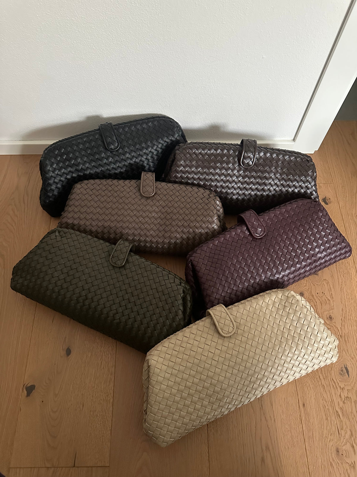 KALA maxi- pochette intrecciata