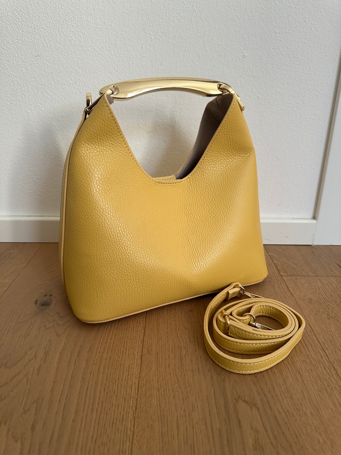 ALEX- borsa a mano, vera pelle