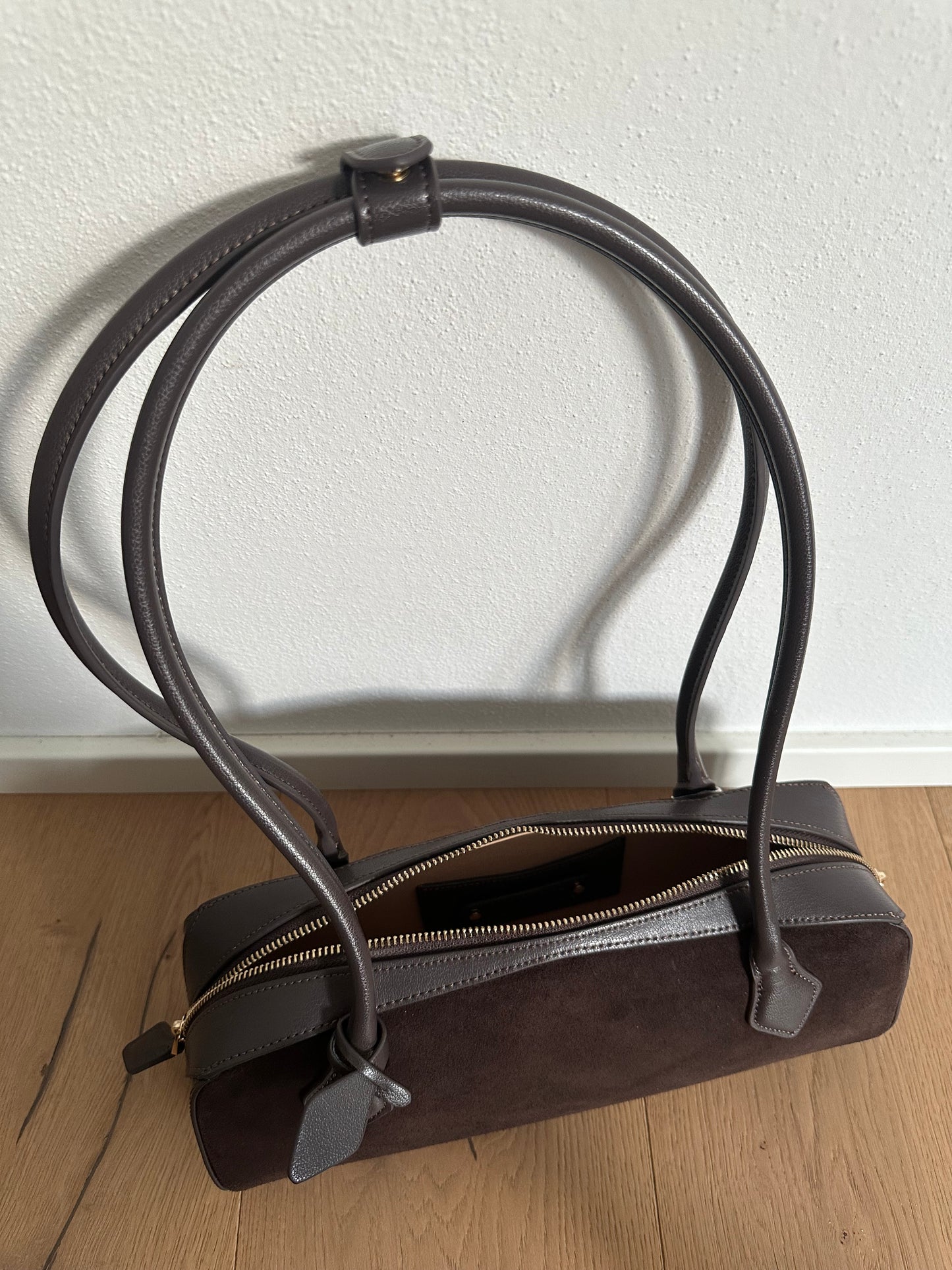 SHOULDER ALIAH - suede