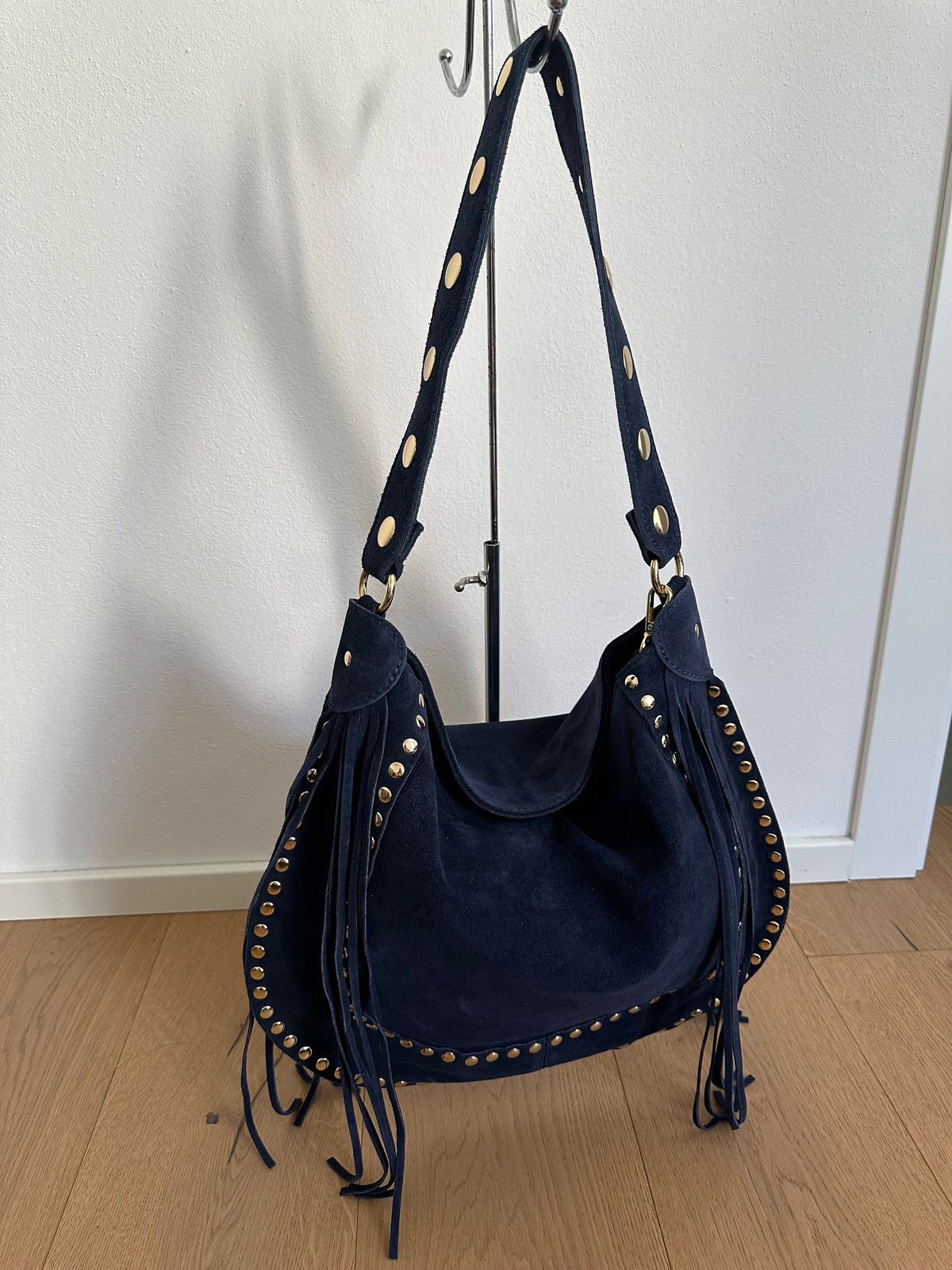 DAXY- maxi/ borsa a spalla camoscio