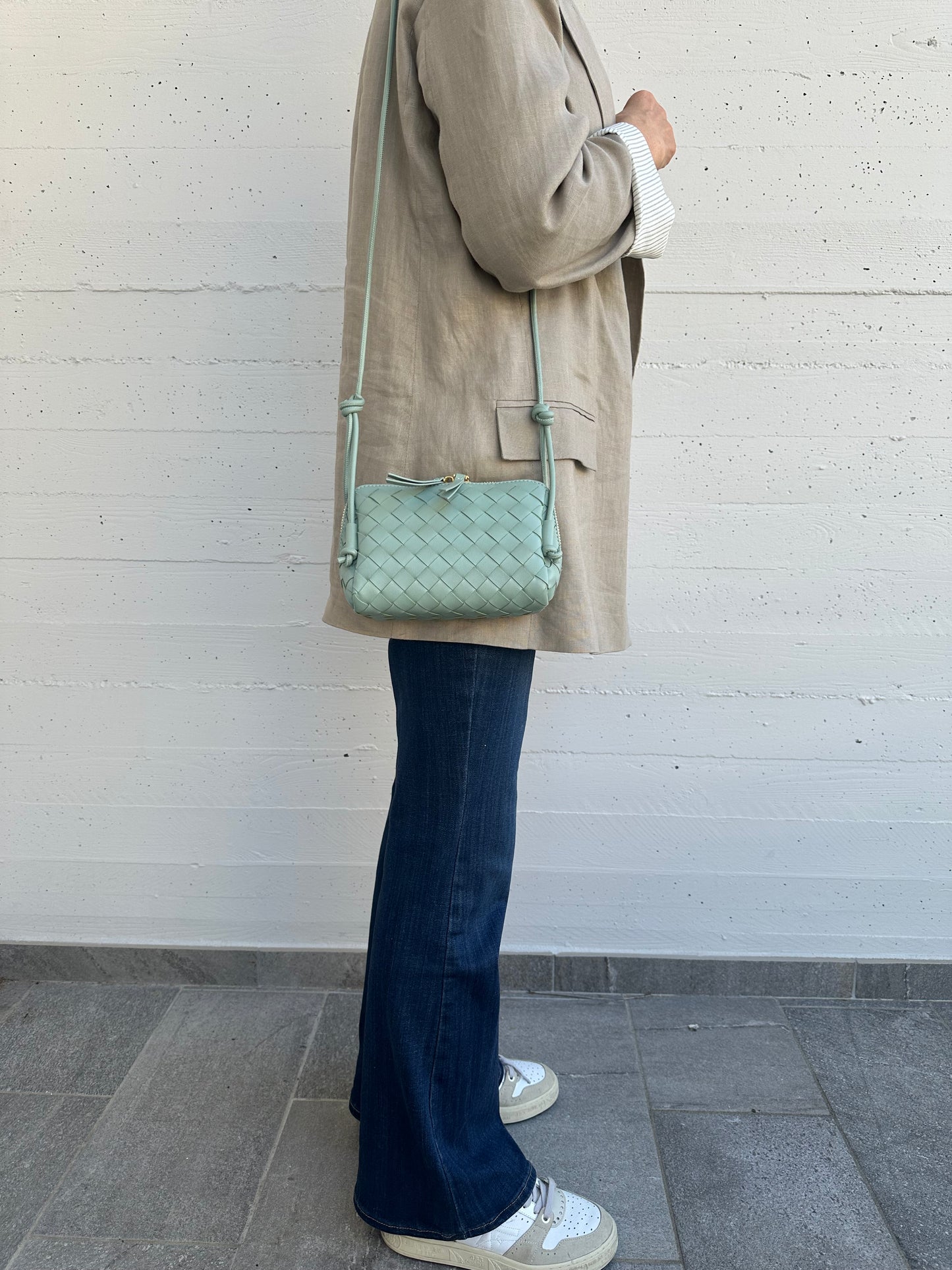 AMBRE - Vera pelle intrecciata