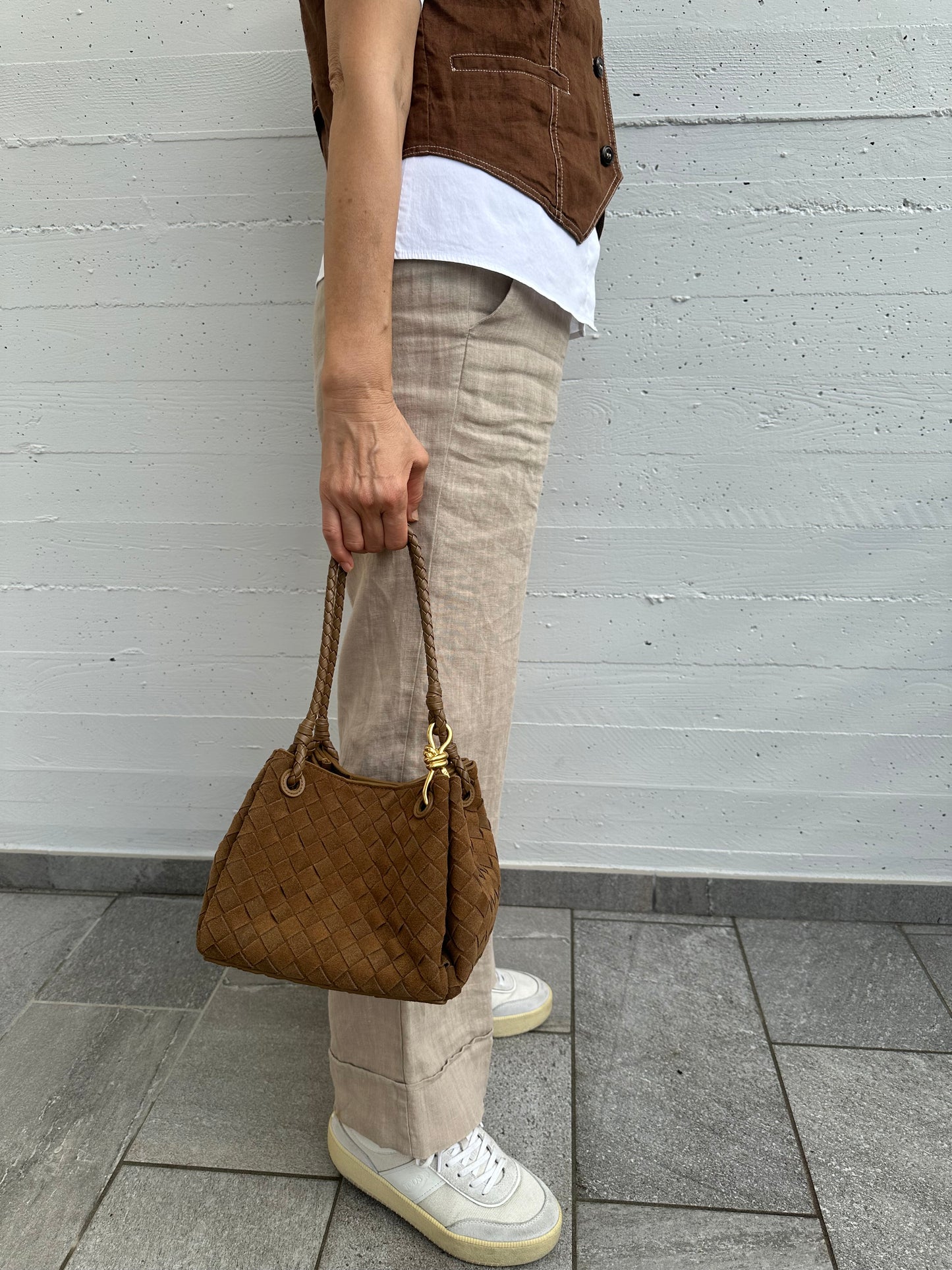 EMMA woven- suede