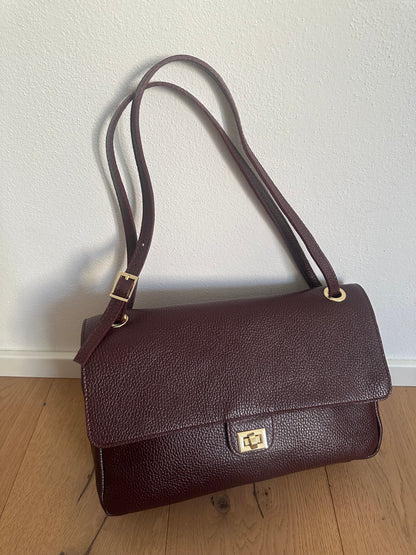 ANNABEL medium Vera pelle- borsa a spalla