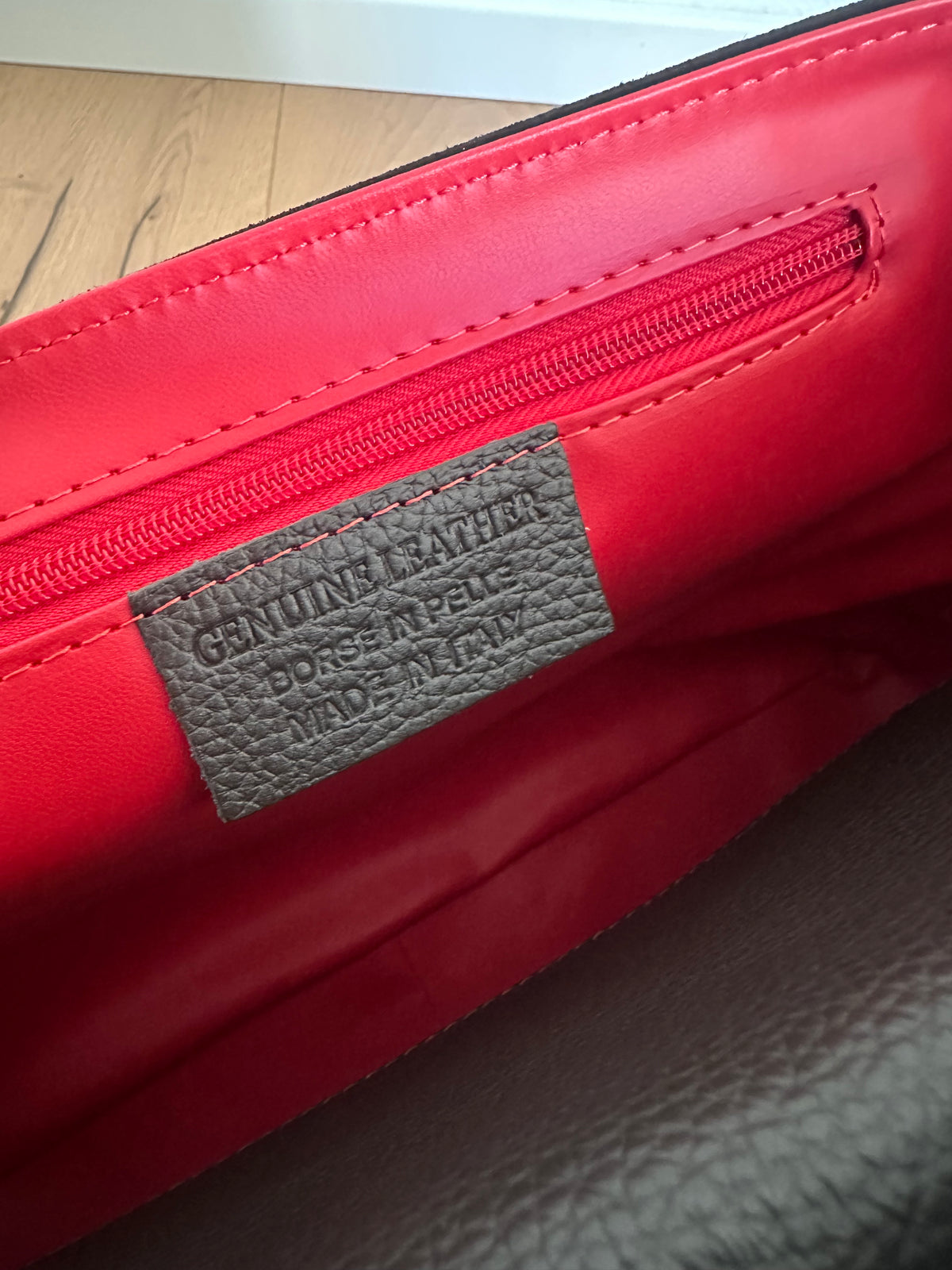 ANNABEL maxi camoscio- borsa a spalla