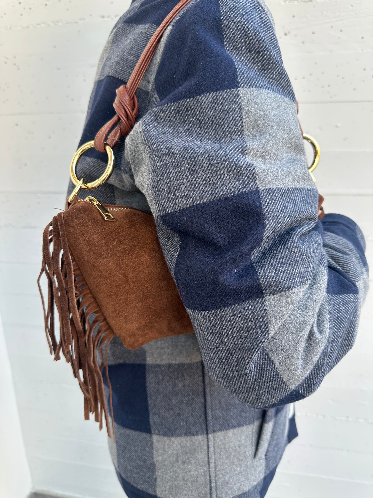 MUSA- suede e frange