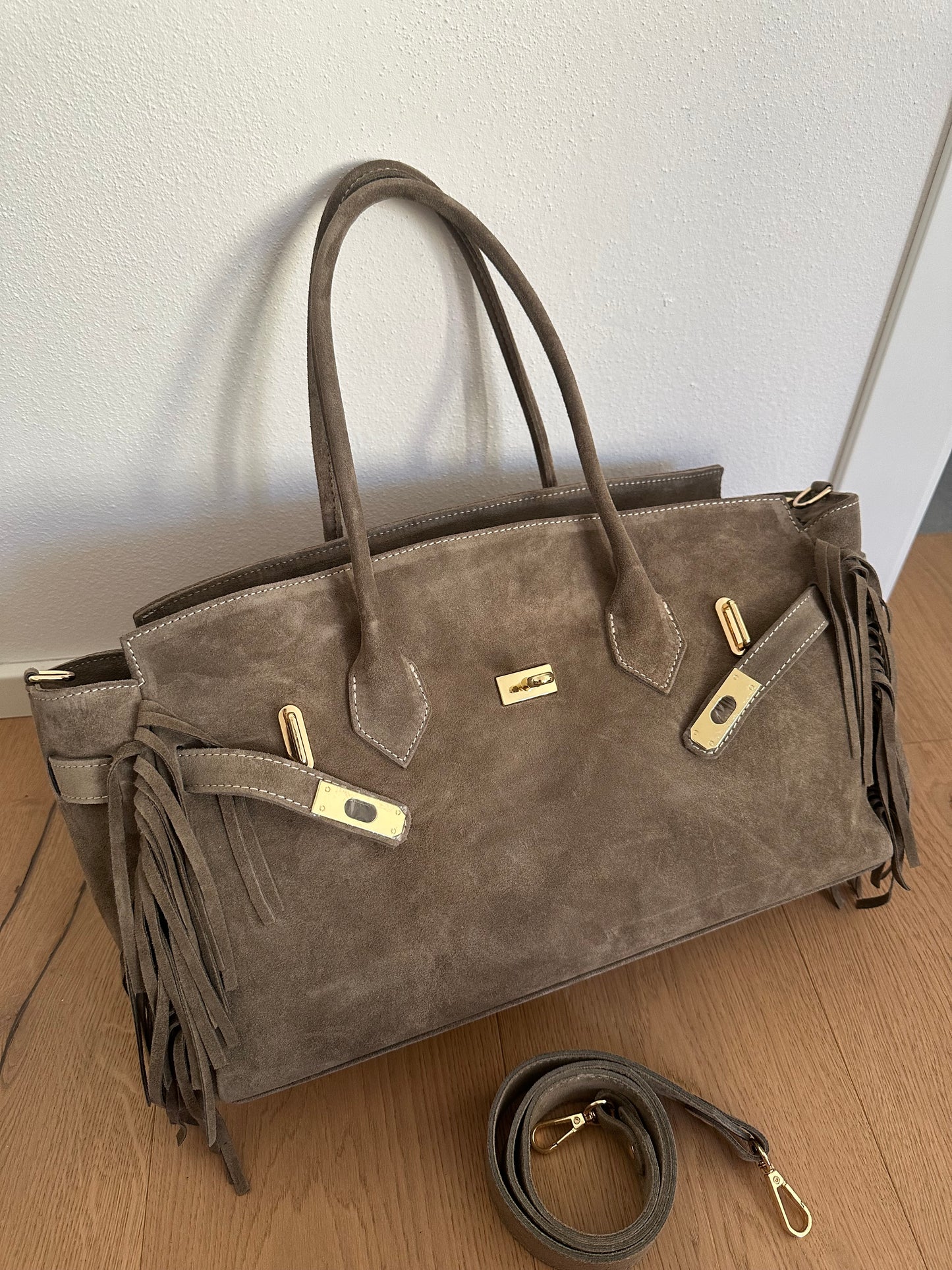 RUGA - suede fringes