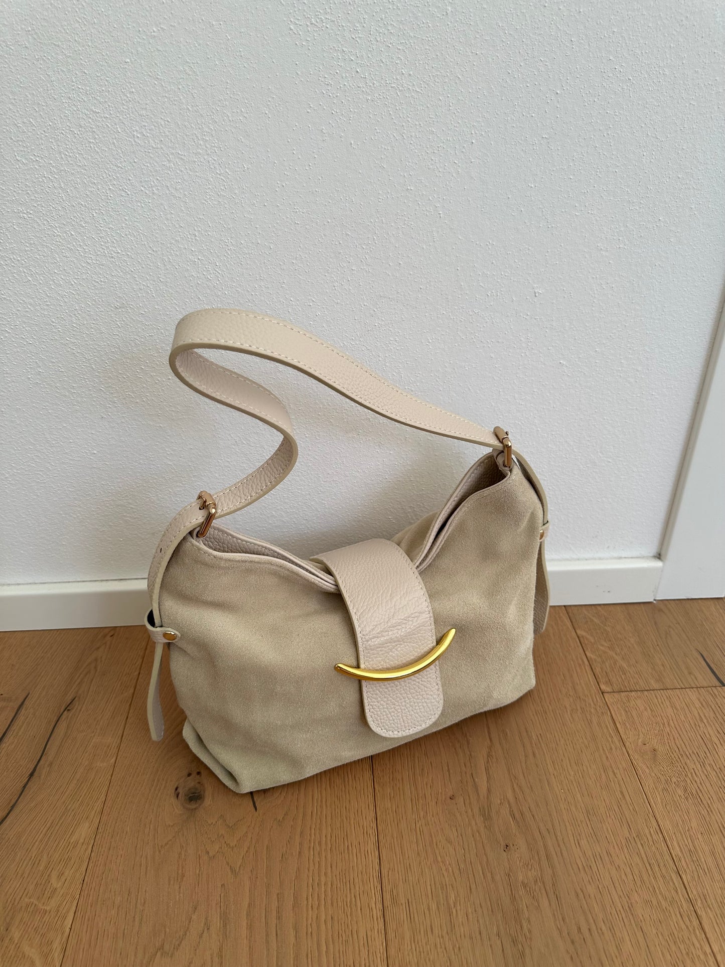 COCO- suede shoulder bag