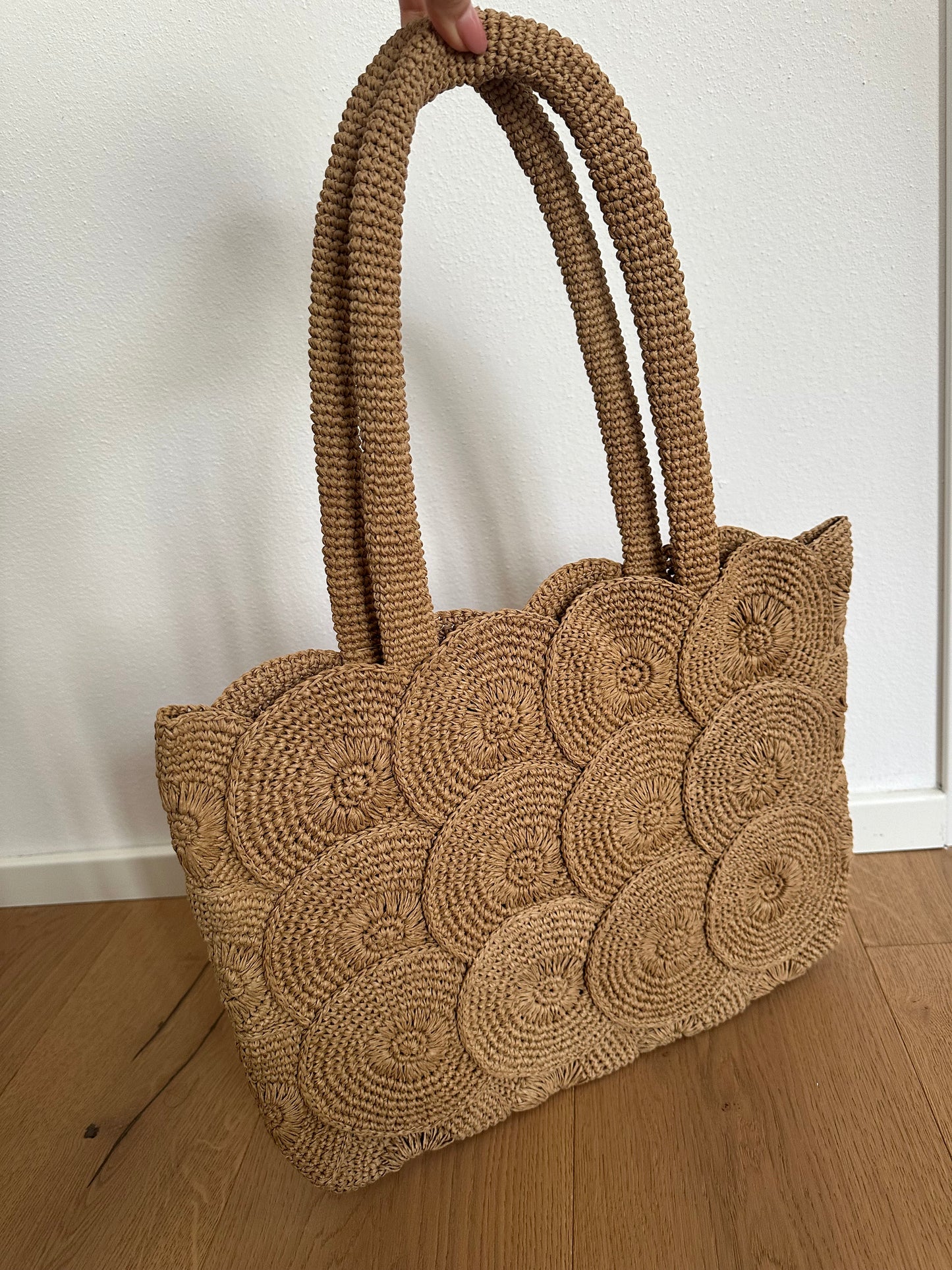 PIXIE - tote artigianale rafia