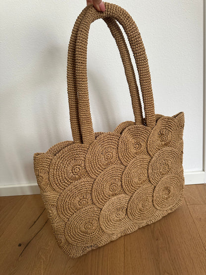 PIXIE - tote artigianale rafia