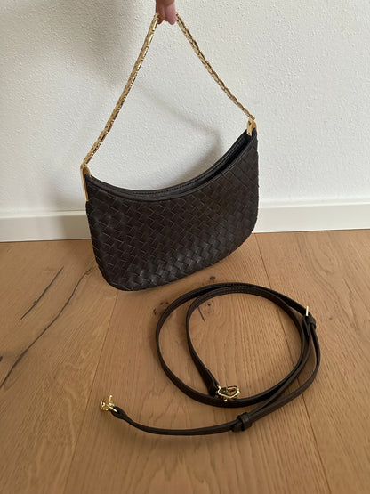 TIARA- Vera pelle intrecciata