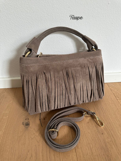MAJE - frange suede