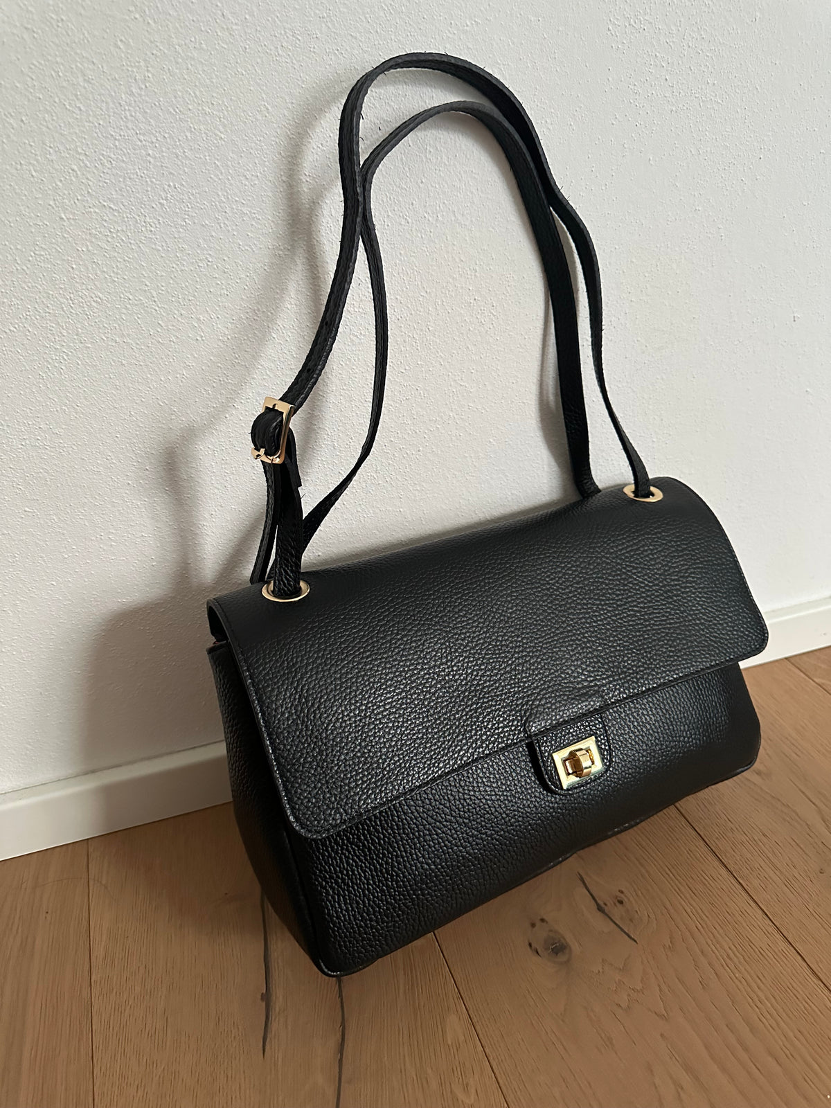 ANNABEL medium Vera pelle- borsa a spalla